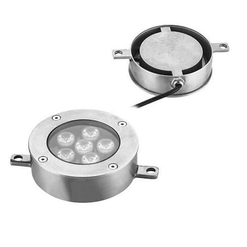 Attwood Red Sidelight 12V Stainless Steel - 1 Mile