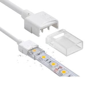 Conector de tira LED de 2 pinos à prova d'água