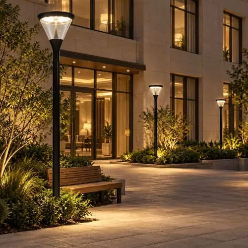 hotels & commercial grounds