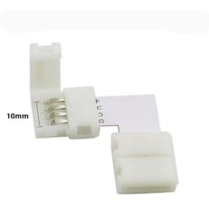 conector tira led rgb 4p8mm 10mm