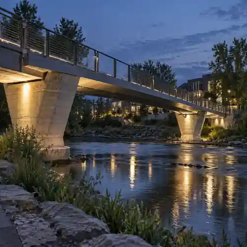 Architectural floodlight bridges