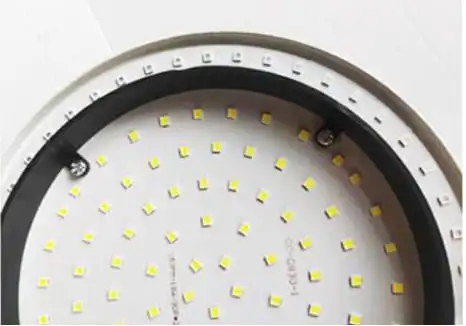 RGB LED panel light double color