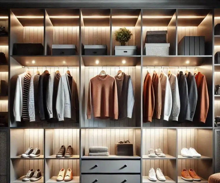 led closet light wardrobe lighting