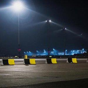 LED-Flutlichtprojekt