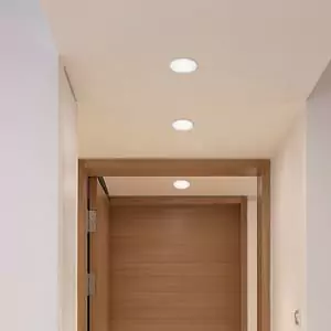 recessed panel light for corridor