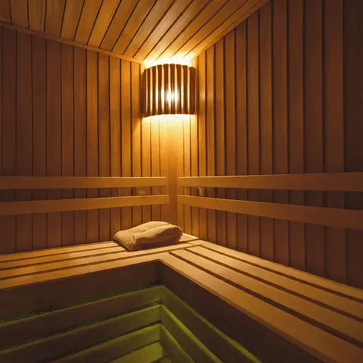 sauna lighting