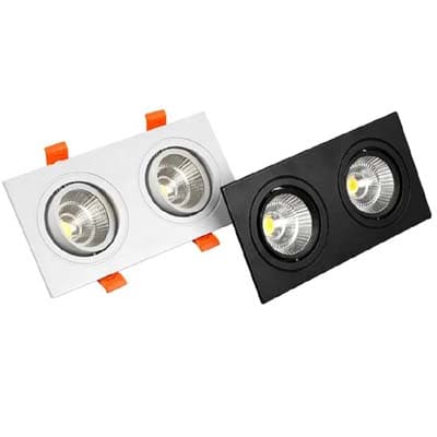 Zwei-Kopf-Downlight-LED